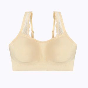 Underoutfit adjustable lace straps comfort bra